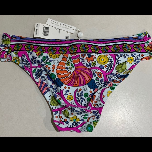 NWT Trina Turk Jungle Beach Bikini Bottoms - Picture 9 of 11